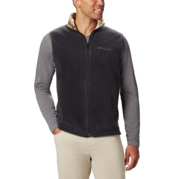 Columbia Muške Prsluci - PHG Fleece Crne | XKBH-78465
